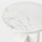 Anello Side Table, White
