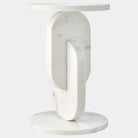 Anello Side Table, White