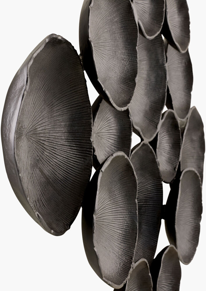 Lilypad Wall Sculpture, Ink