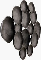 Lilypad Wall Sculpture, Ink