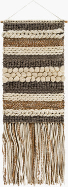 Artifice II woven wall hanging