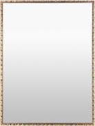 Alchemist hammered gold mirror