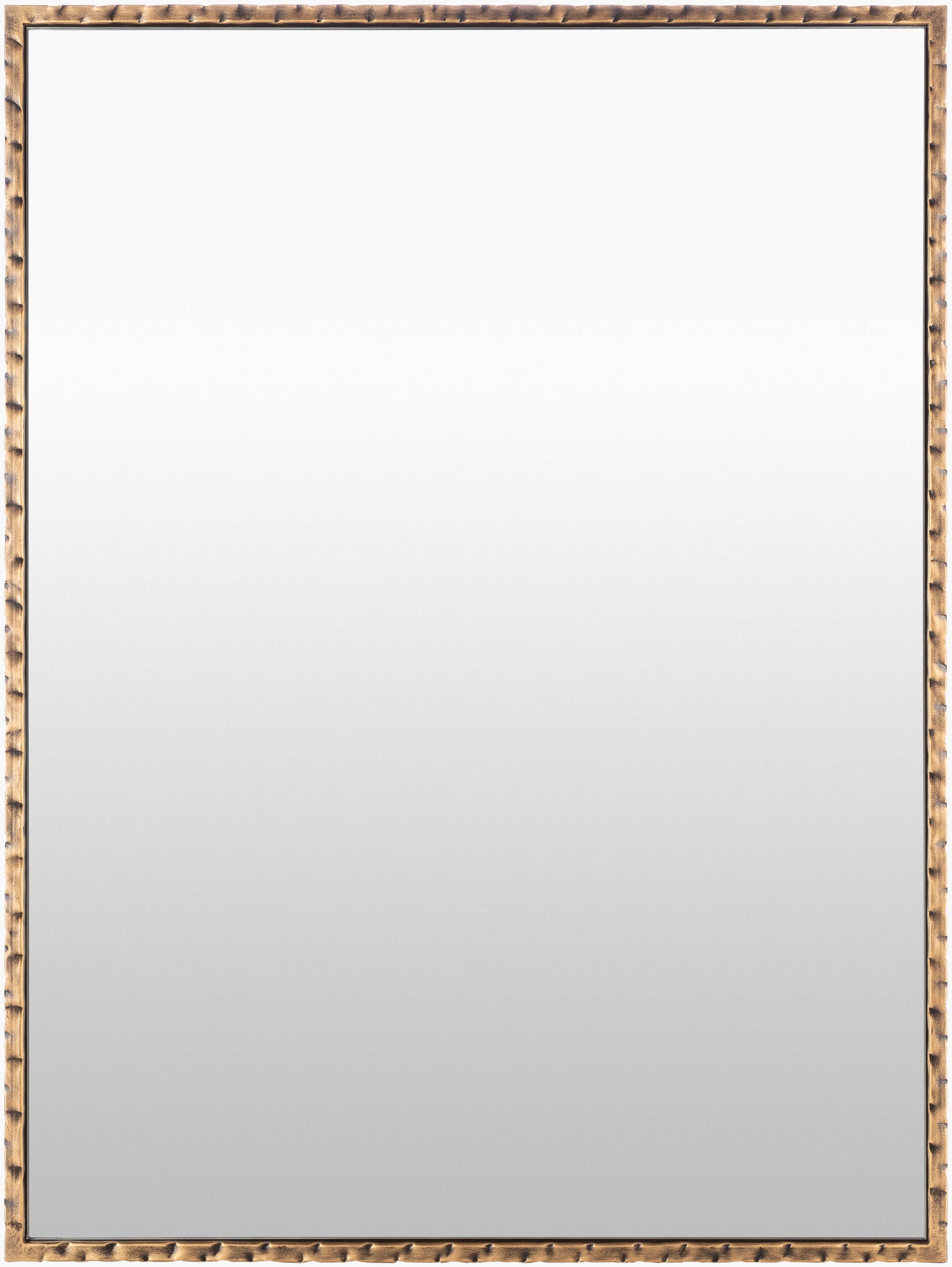 Alchemist hammered gold mirror