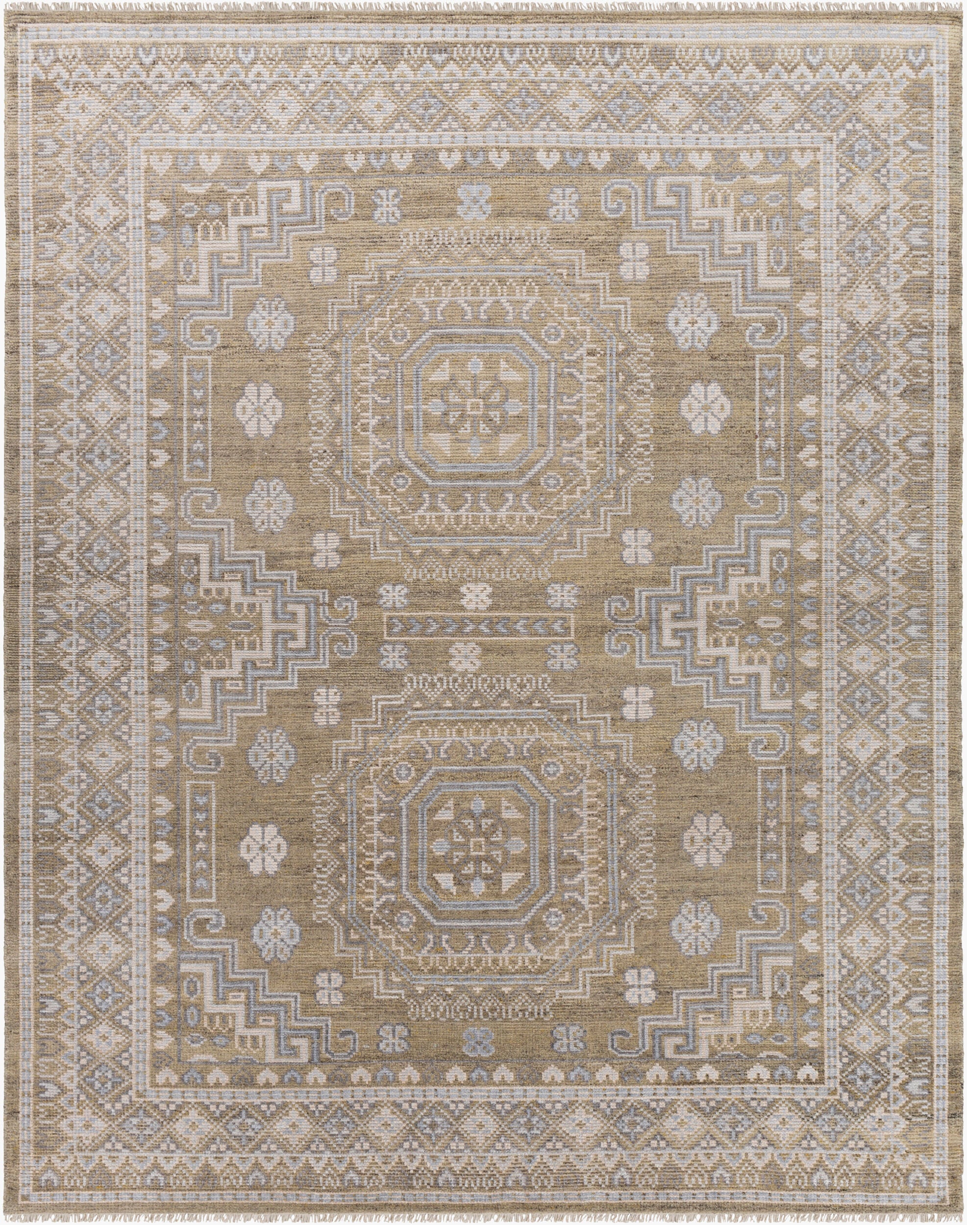 Almeria hand-knotted rug