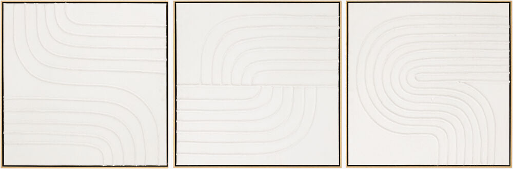 Furrow Wall Panels, Set of 3