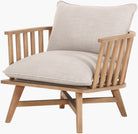 Boardwalk Lounge Chair, Flax Linen