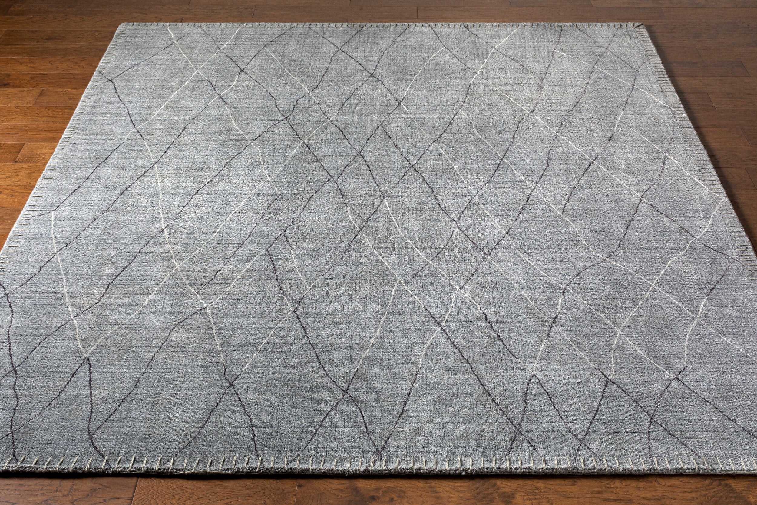 Arlequin rug detail