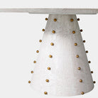 Sferico Dining Table, White Burl
