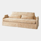 Contessa Skirted Sofa, Hazelnut