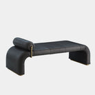 Riposo Daybed, Graphite Leather