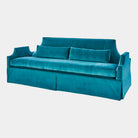 Contessa Skirted Sofa, Blue