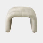 Riposo Stool, Milk Leather