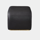 Riposo Stool, Graphite Leather