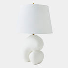 Musa Table Lamp, Matte White