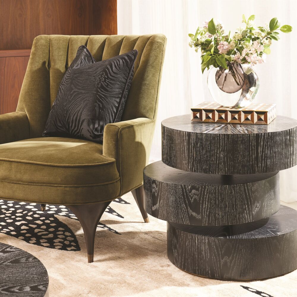 Perno Side Table, Ebony