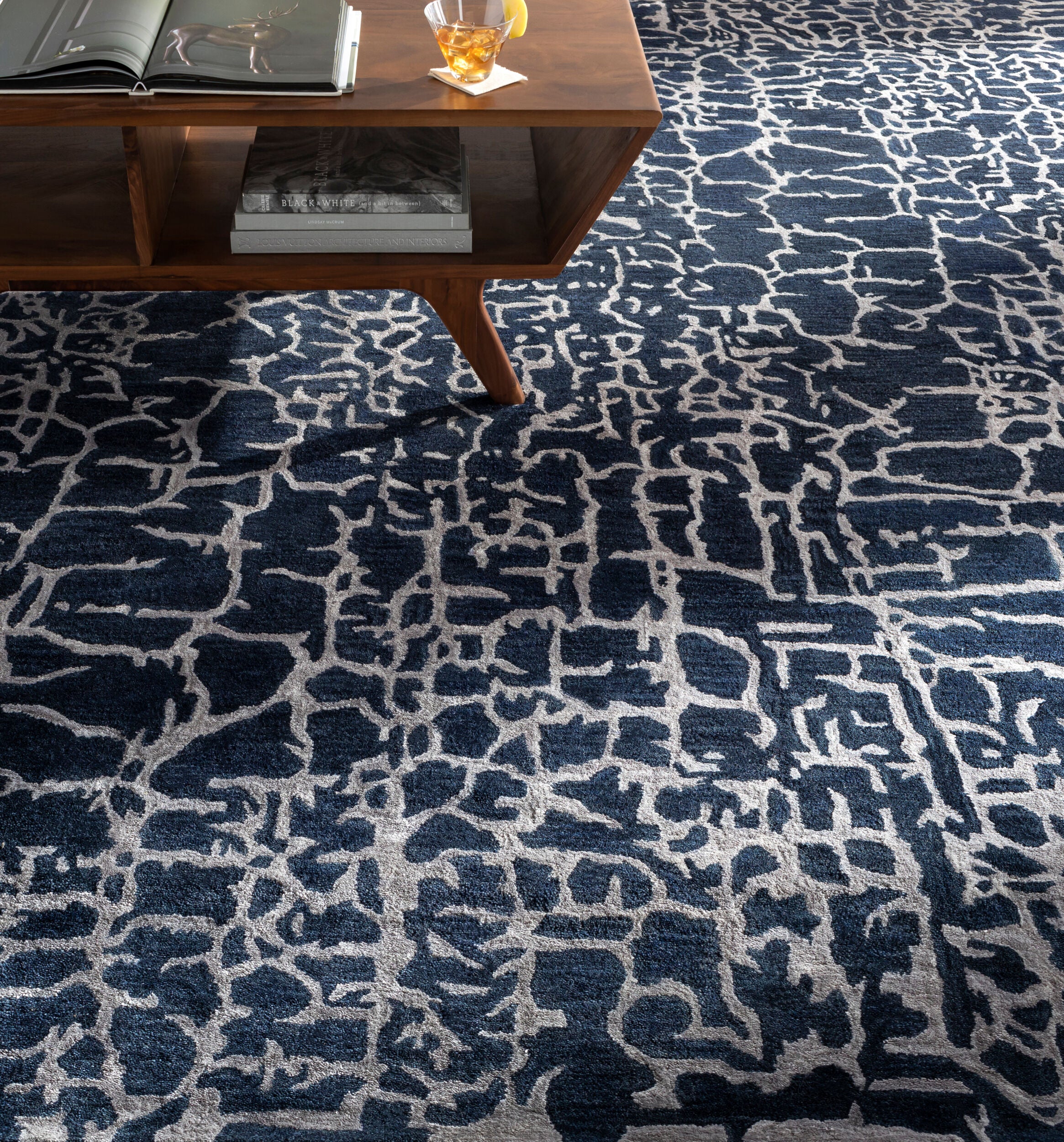 Banshee rug styled