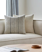 Borderline pillow styled