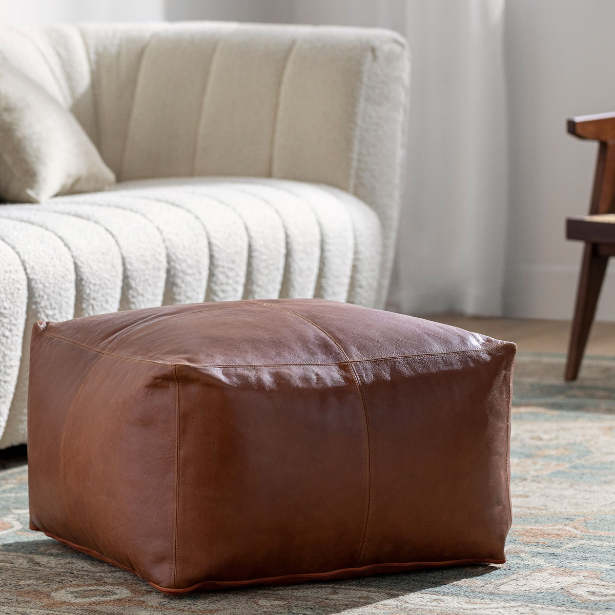 Shown in a styled room