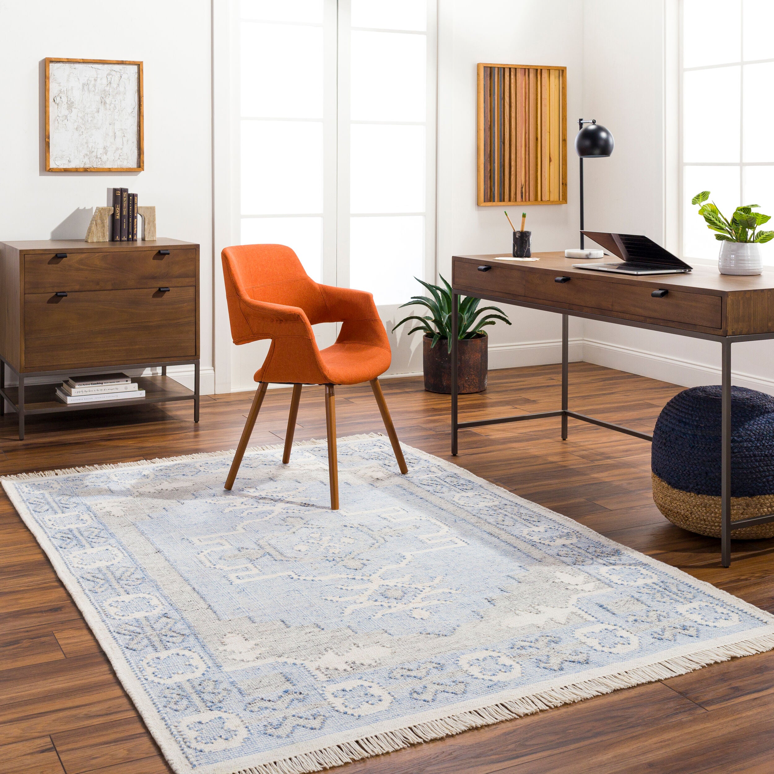 Bursa rug in room