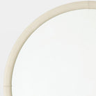 Corona Mirror, Ivory