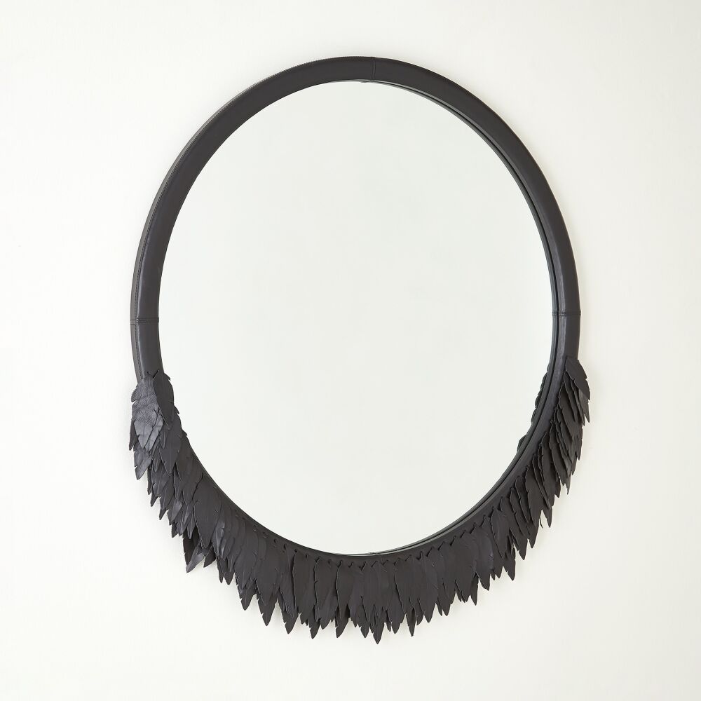 Corona Mirror, Black
