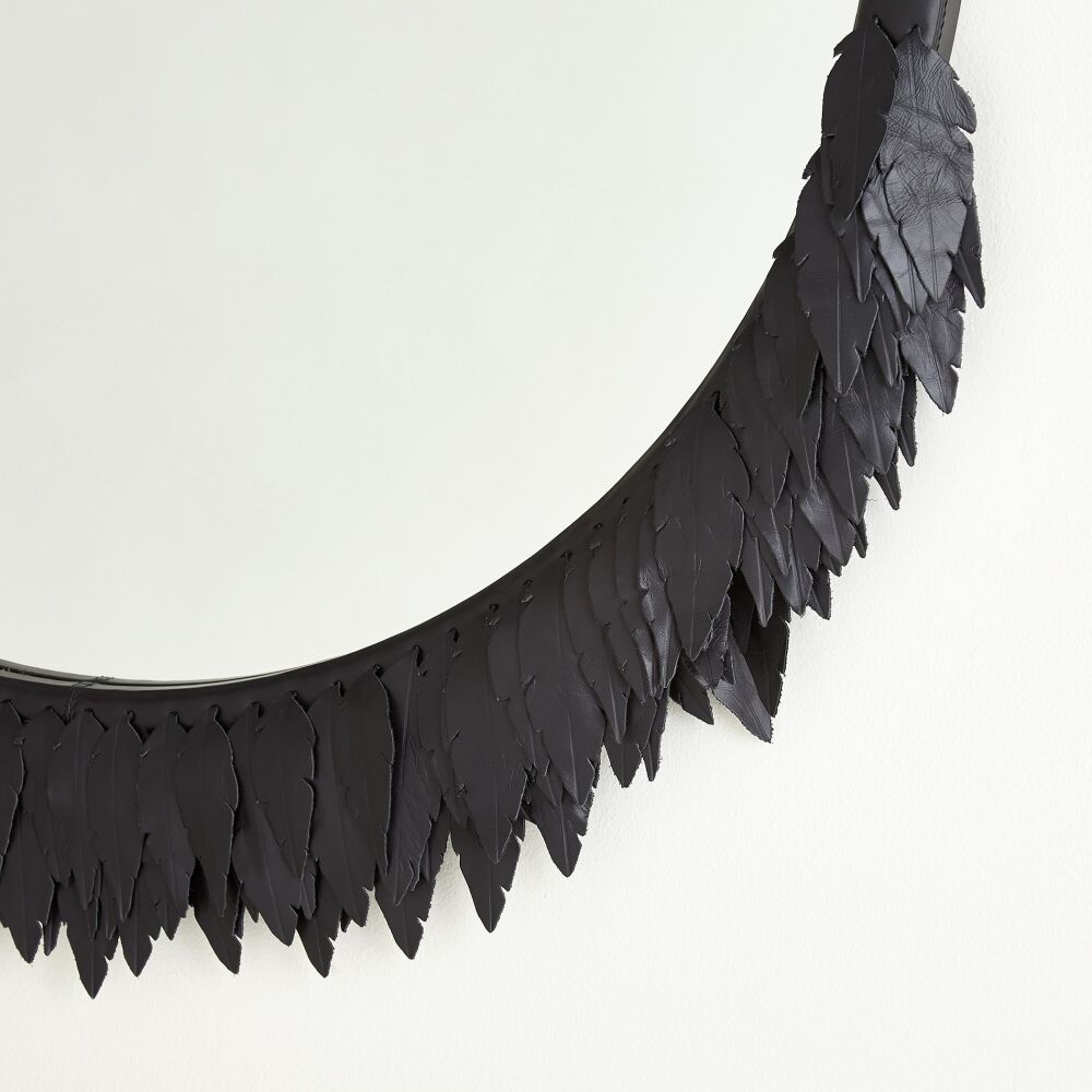 Corona Mirror, Black