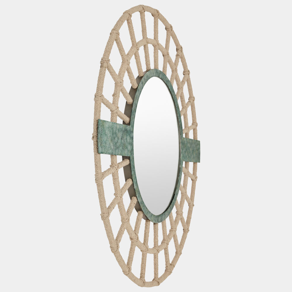 Vernazza Woven Mirror