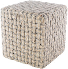 Cordoba hand-woven pouf