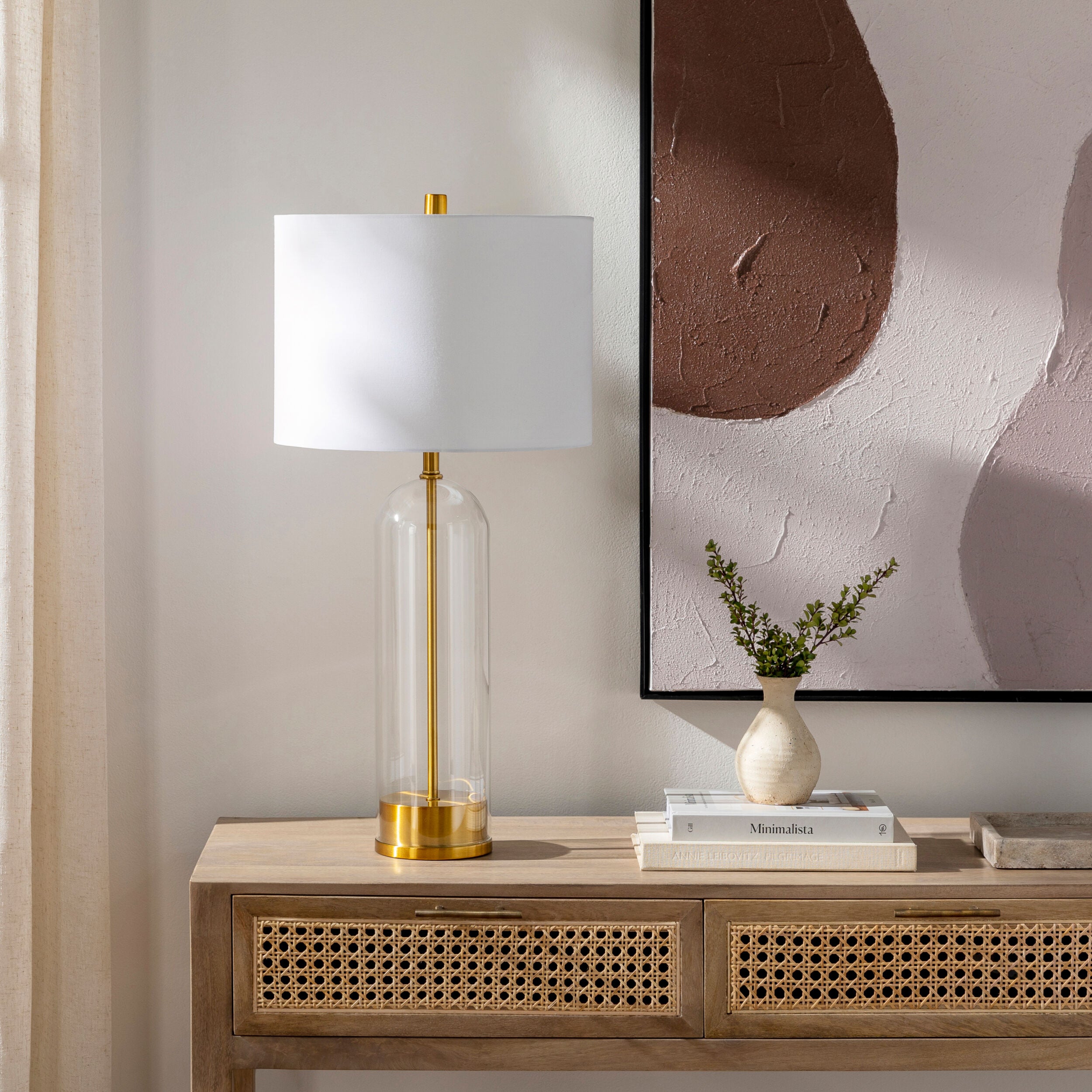 Carthage lamp styled