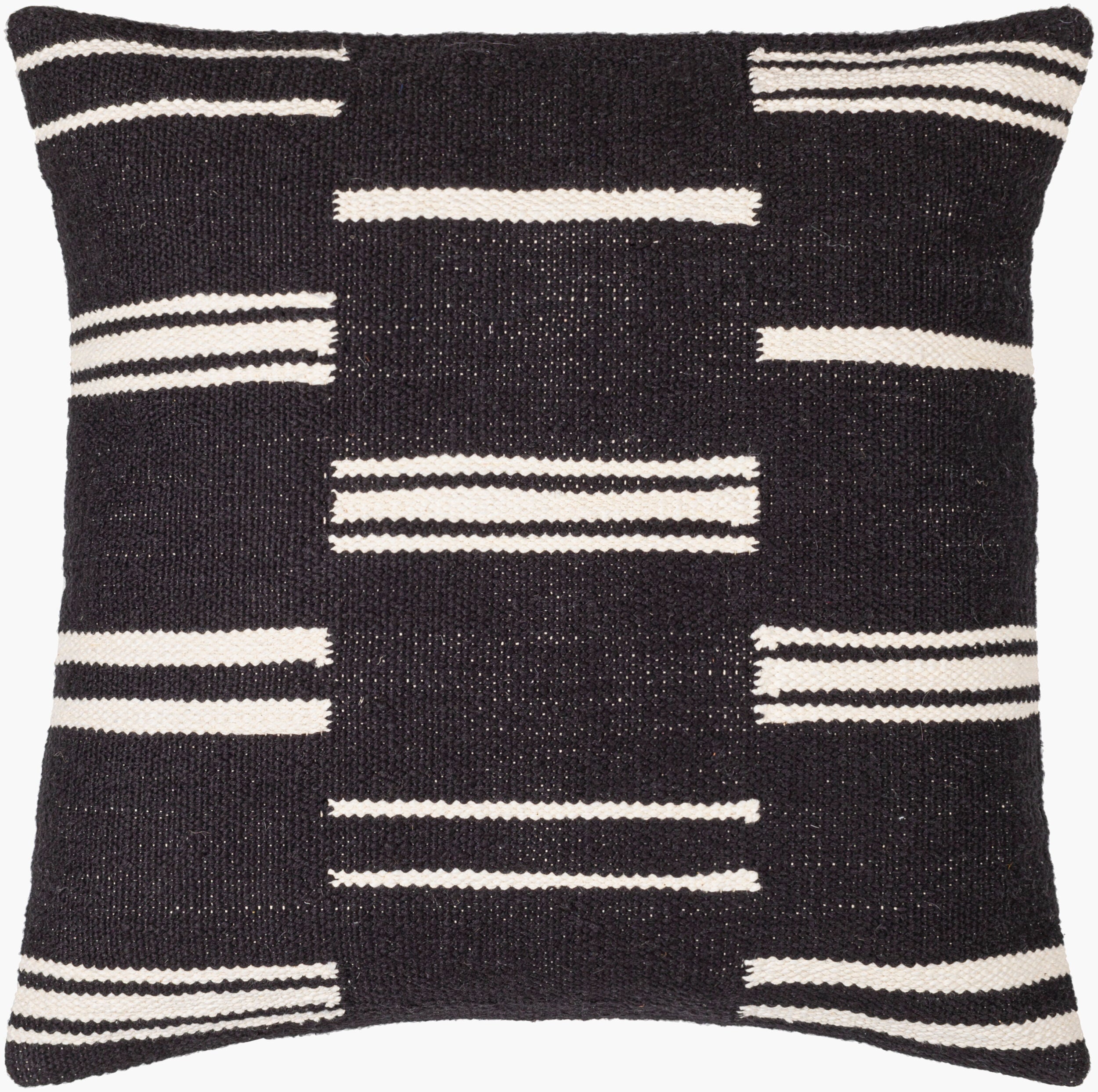 Carlton woven cotton pillow