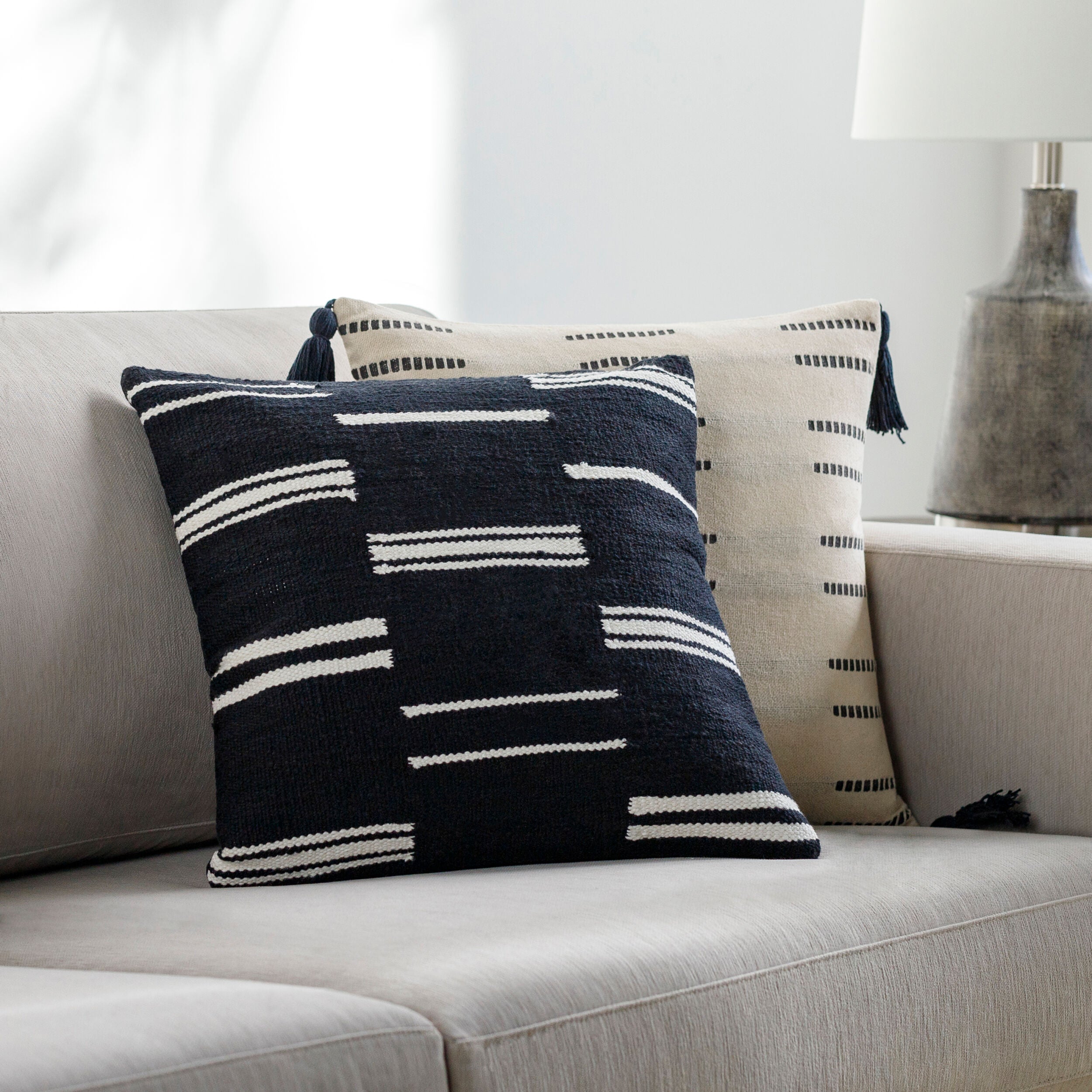 Carlton pillow styled