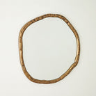 Sasso Mirror, Brass