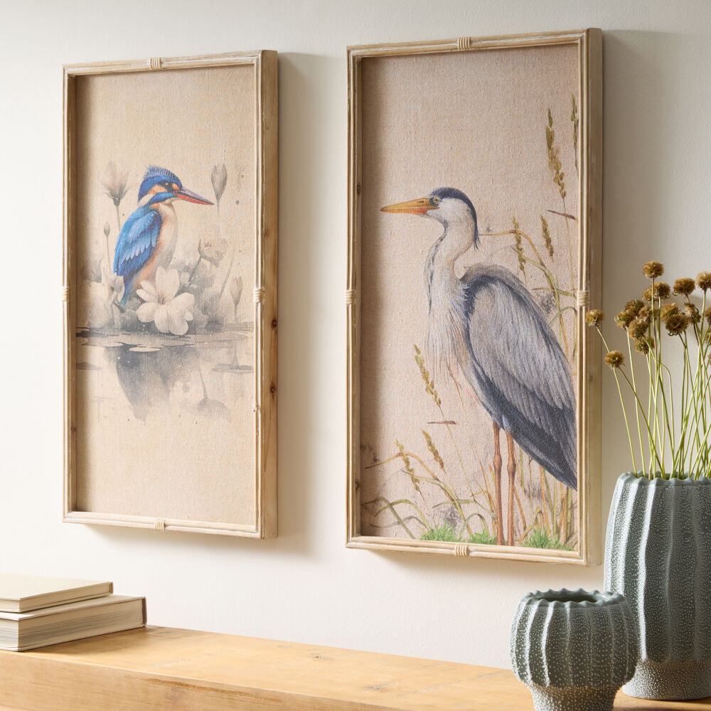 Heron Study, Framed