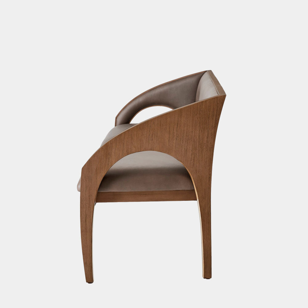 Portico Bench, Nutmeg