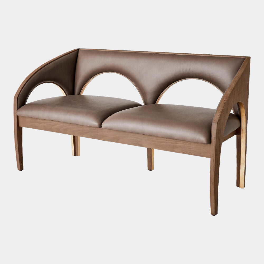 Portico Bench, Nutmeg