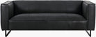 Sounding Sofa, Charcoal Leather