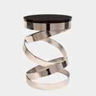 Edera Side Table, Nickel