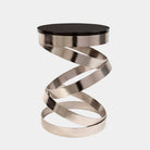 Edera Side Table, Nickel