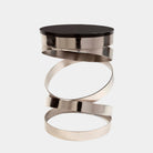 Edera Side Table, Nickel