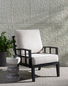 Shown in a styled room