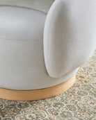 Shown in a styled room