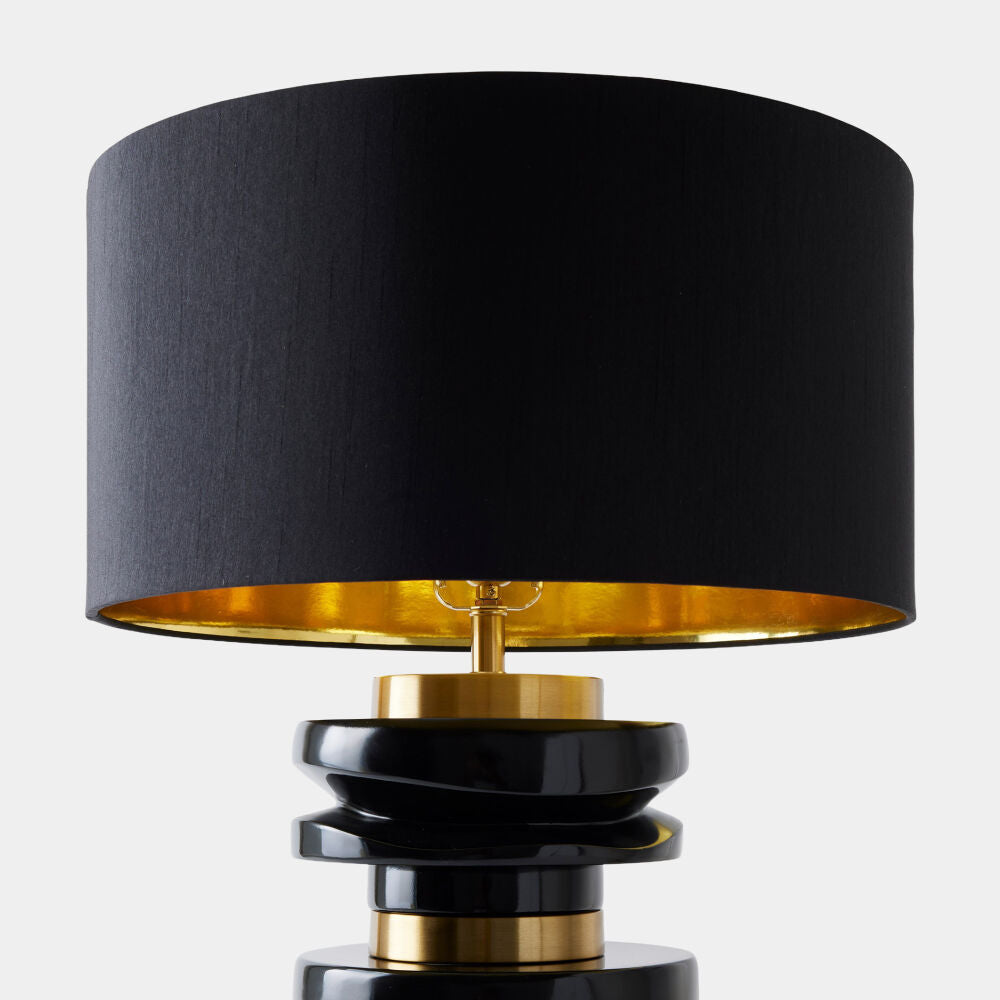 Umbra Stacked Lamp, Black