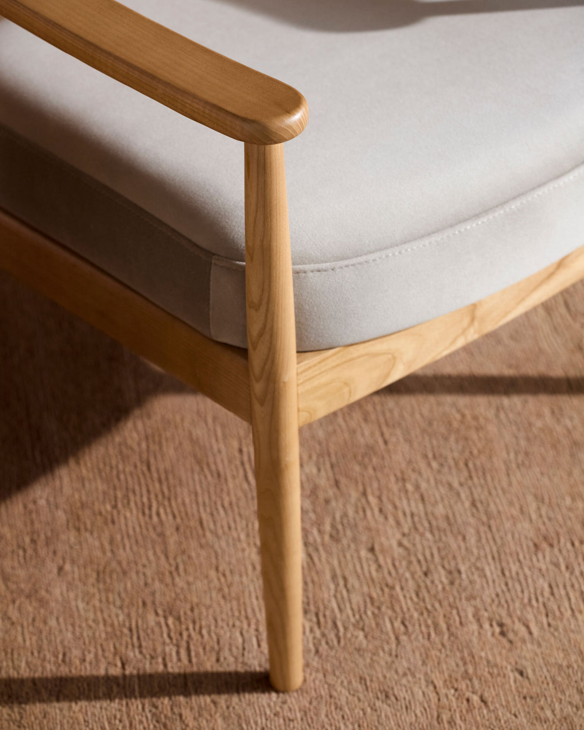 Shown in a styled room