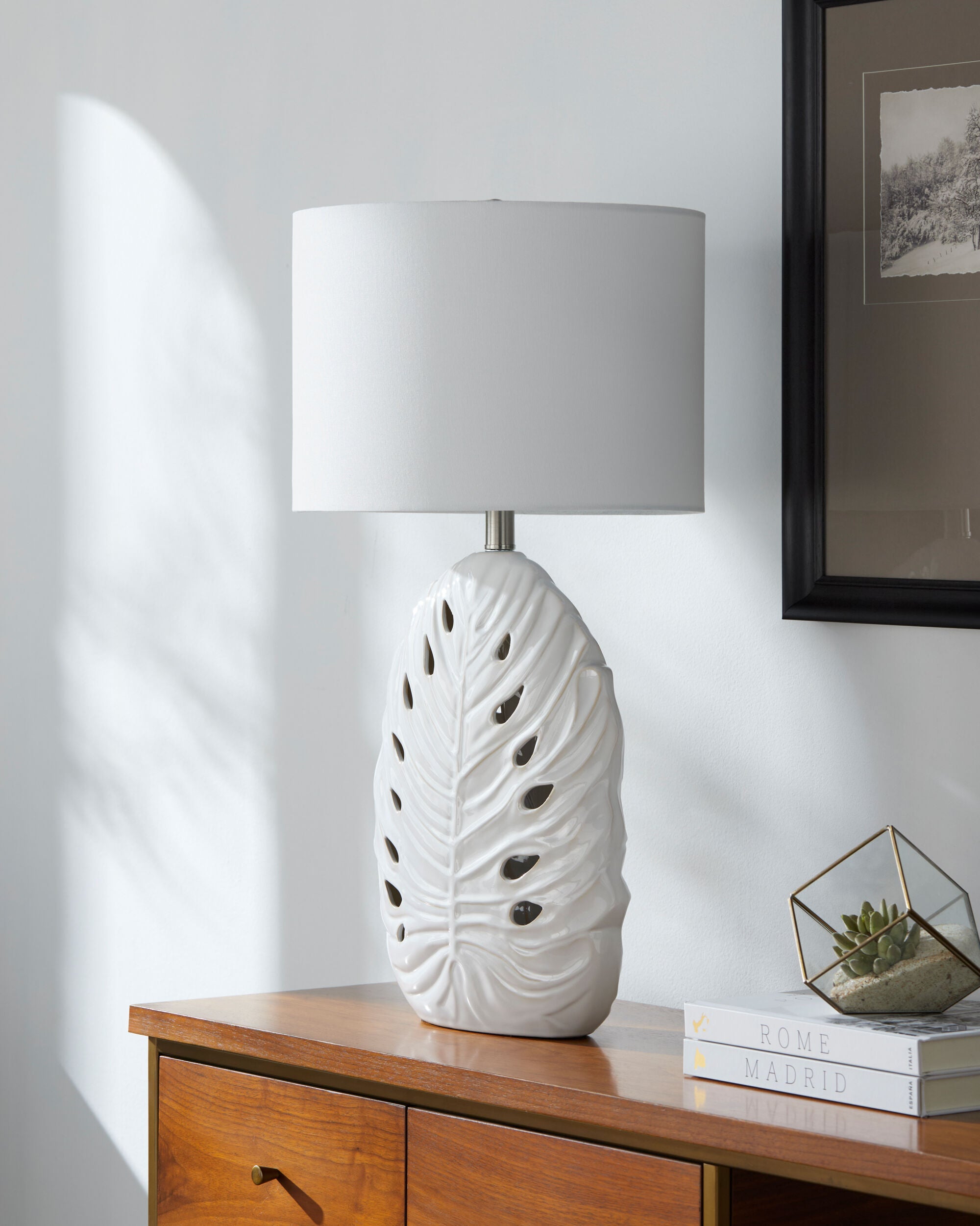 Coastal Echo lamp styled
