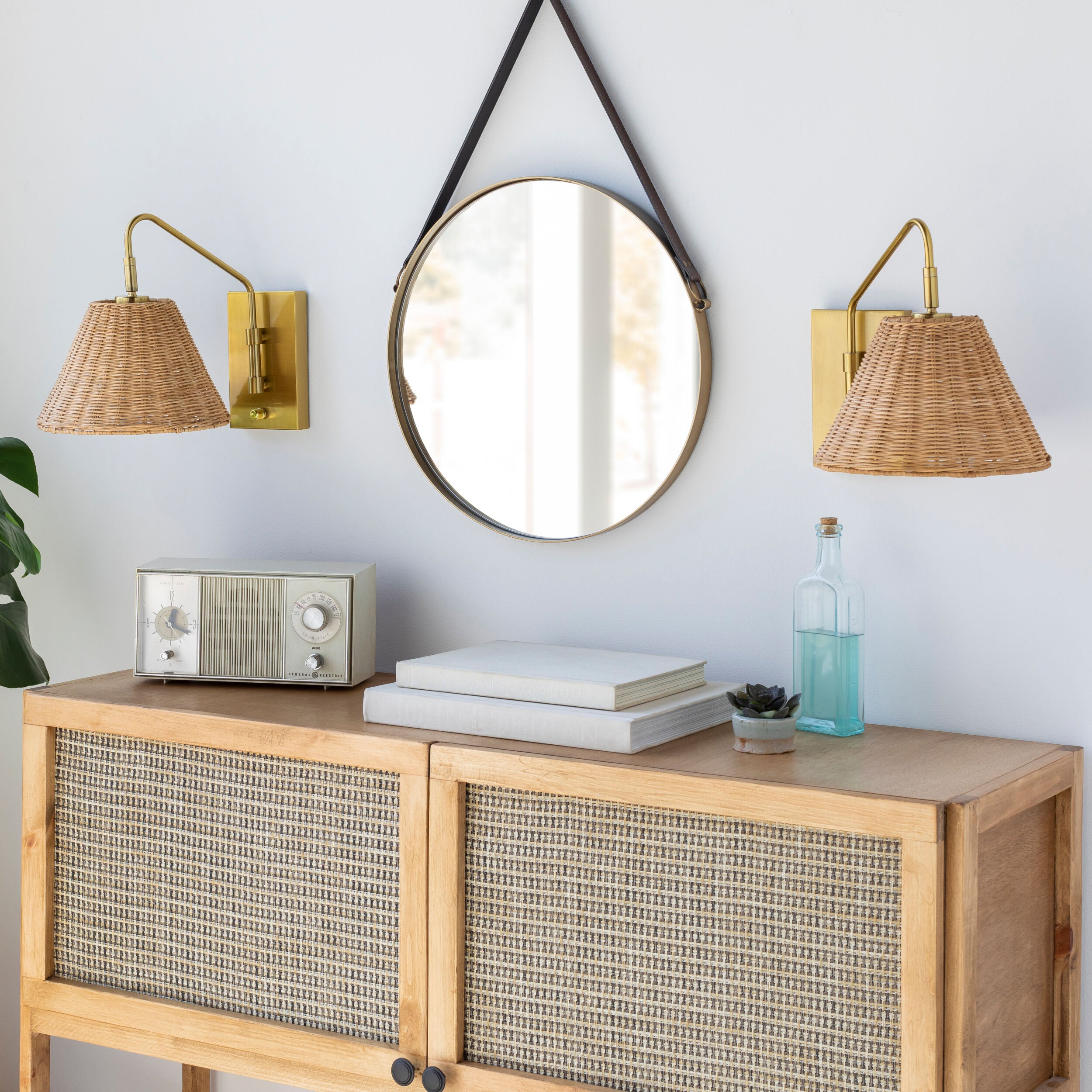 Styled entry console