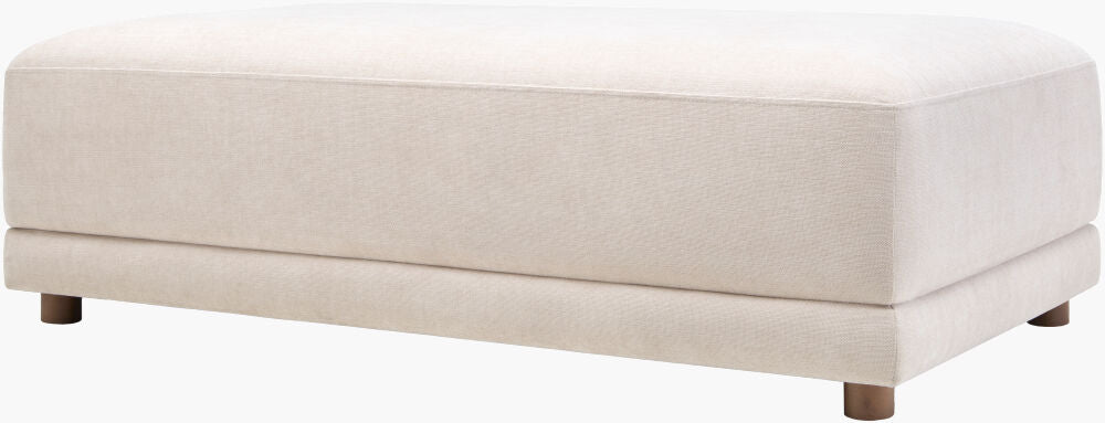 Tidewater Ottoman, Cream