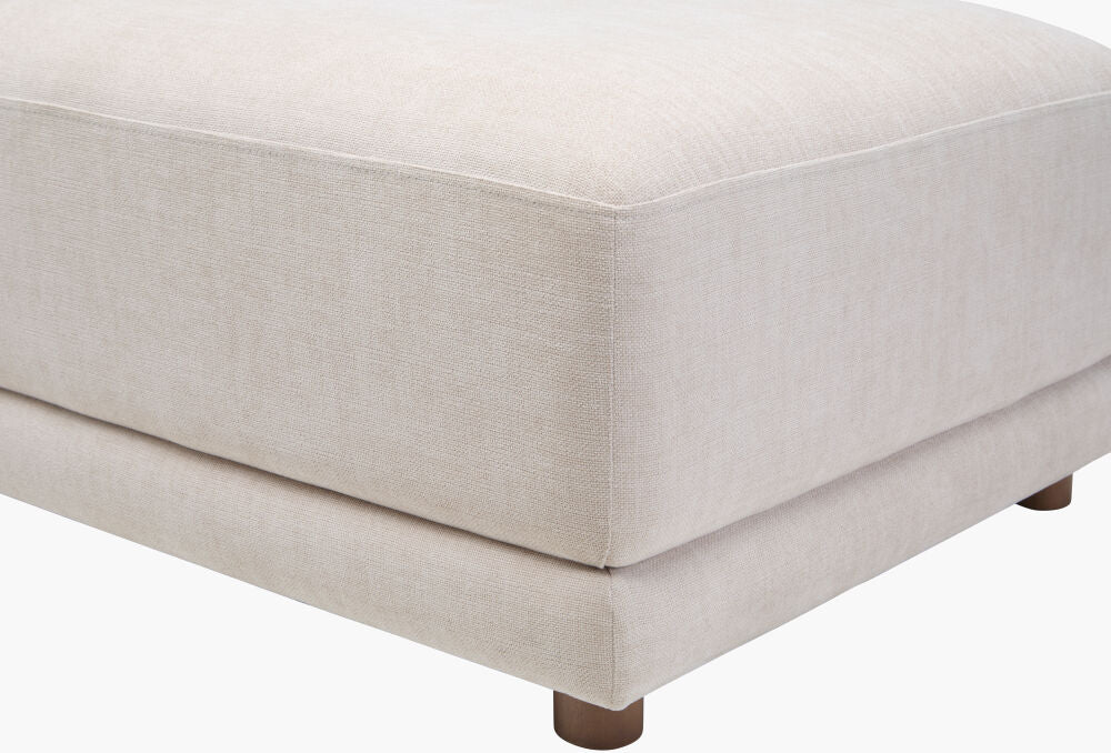 Tidewater Ottoman, Cream