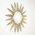 Solstizio Mirror, Brass