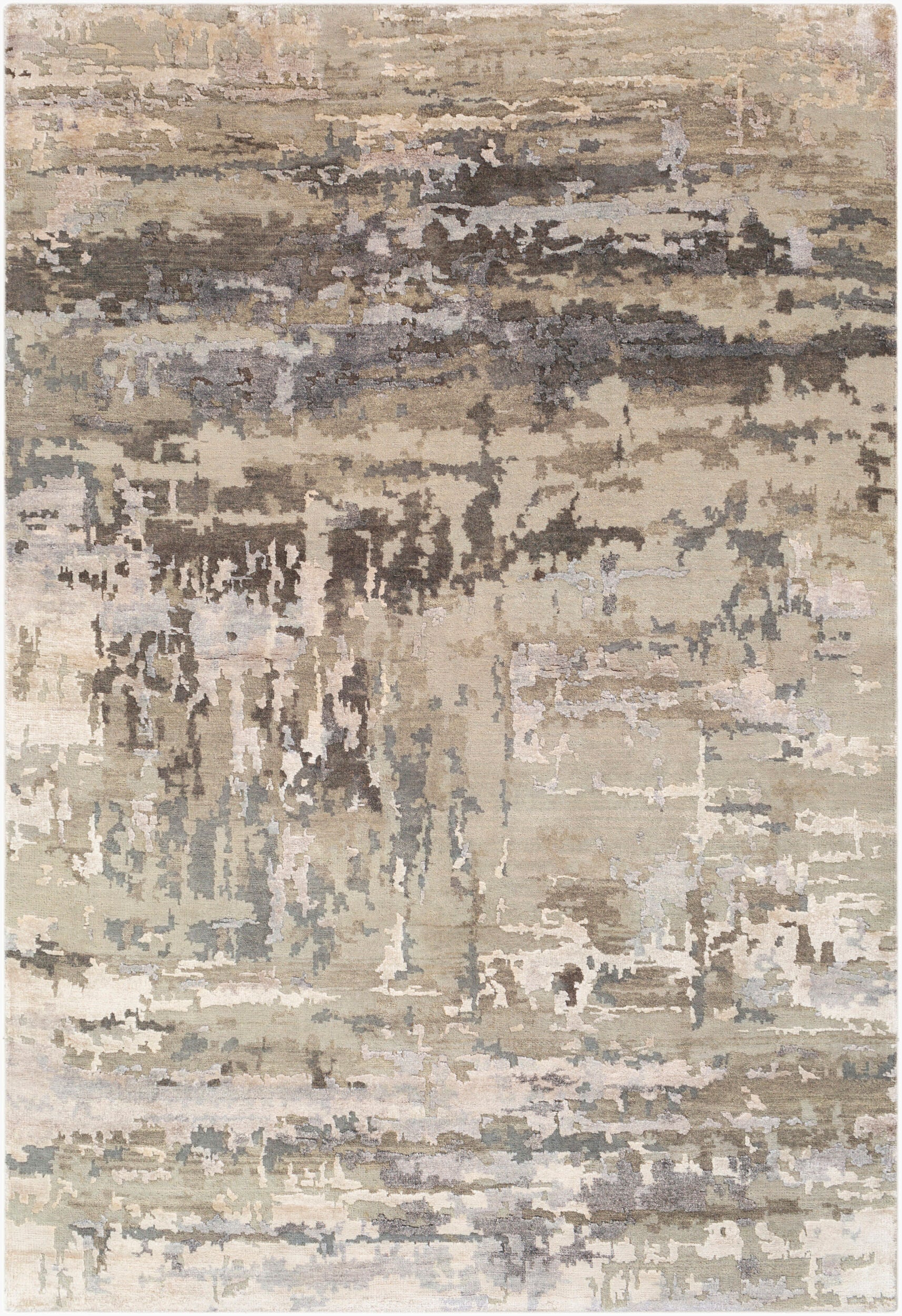 Arte hand-knotted rug