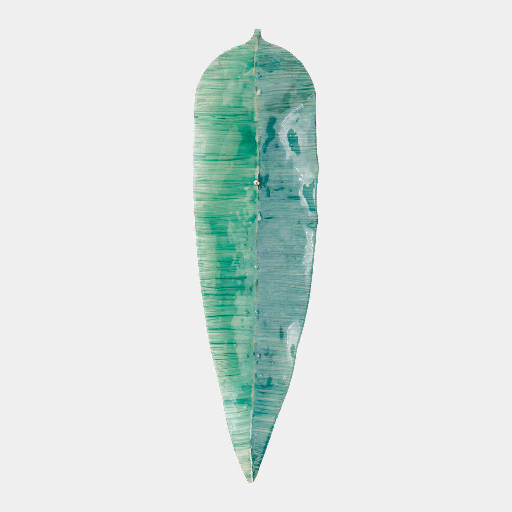 Kelp Glass Wall Leaf, Sea Green
